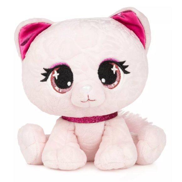 P.Lushes Designer Fashion Pets April Fiore Kitten Premium Stuffed Animal, 6" - Picture 1 of 3